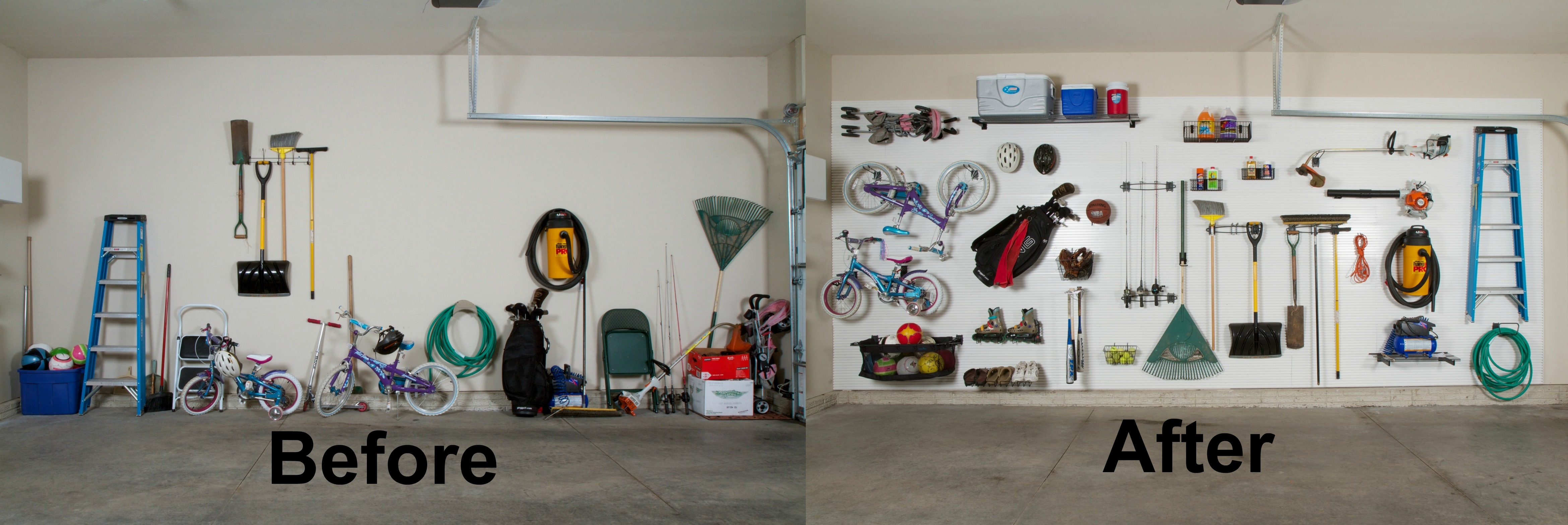 Our Garage Organization Project, Before & After - Adored By Alex