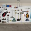 Bench Solution Folding Garage Workbench IdealWall Panels 3 Piece Box after