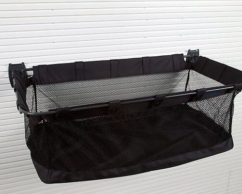 Bench Solution Folding Garage Workbench Large Mesh Basket