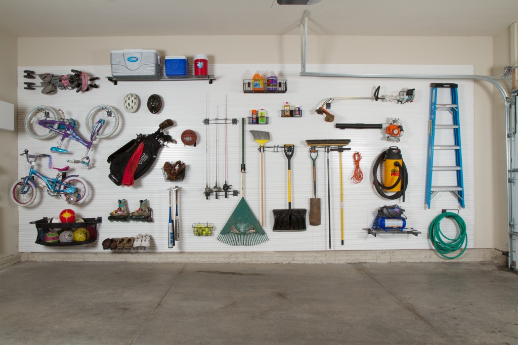 IdealWall | Slatwall Garage Organization