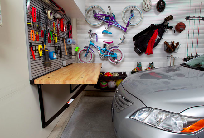 Organize with a Garage Workbench from Bench Solution