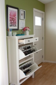 Save space in your entry way