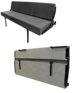 Wall-mounted seating