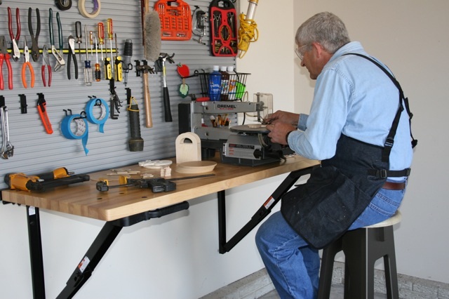 Upgrading Your Folding Garage Workbench - Bench Solution